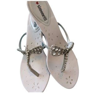 Simonelli White Dragonfly Sandals